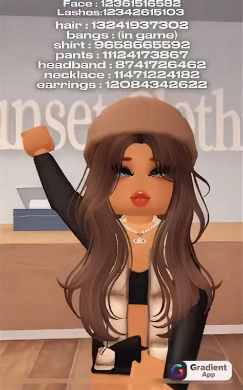 Roblox Shirt Roblox Roblox Preppy Decal Brown Hair Ro - vrogue.co