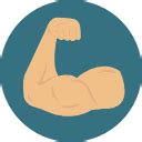 Muscles Icon #265576 - Free Icons Library