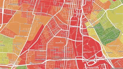 The Safest and Most Dangerous Places in South Louisville, Louisville ...