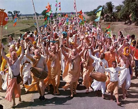 ISKCON Members chant Hare Krishna in Mayapur. – Back to Godhead