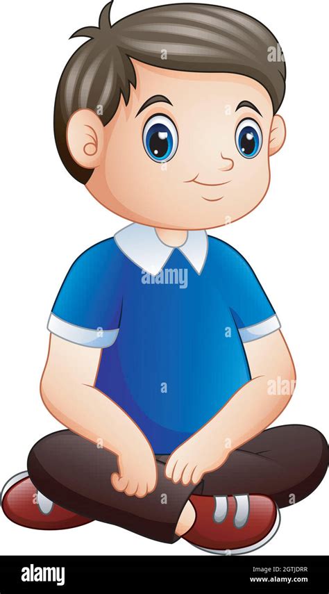 Child Sitting Criss Cross Clipart