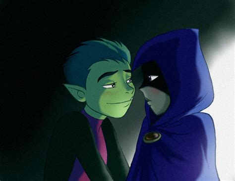 Beast Boy and Raven - Teen Titans couples!!!! Fan Art (11200382) - Fanpop