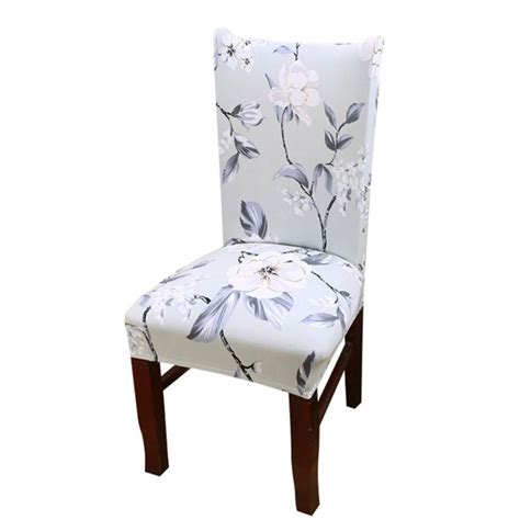 MeAddHome Floral Print Dining Chair Covers Home Dining Room Wedding ...