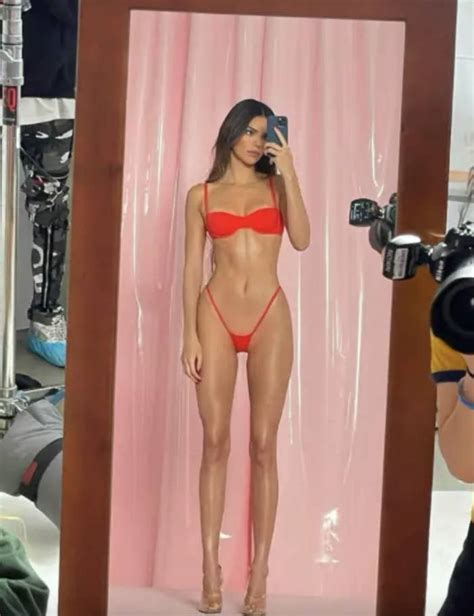 Kendall Jenner Accused Of "Always Photoshopping Her Waist"