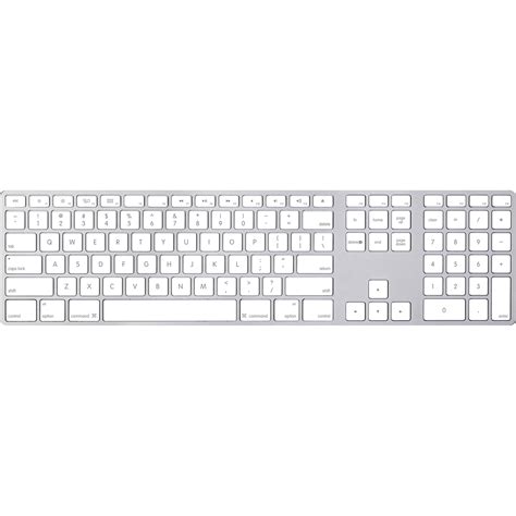 Apple Keyboard With Numeric Keypad - English (USA) MB110LL/B B&H