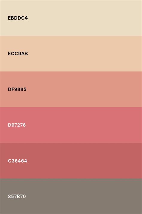 Color Palette Fall Hex Codes, Color Palette Design, Color Theory, Color Pallets, Paint Colors ...