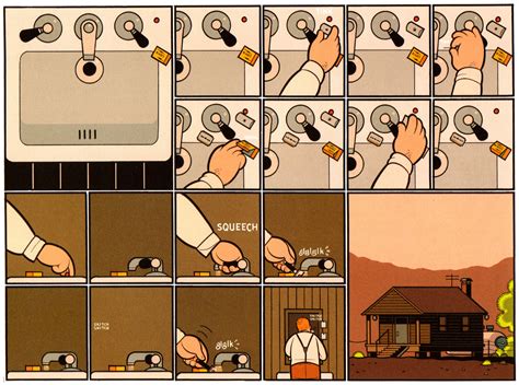 On Comics: Chris Ware, "Rusty Brown" in The ACME Novelty Library #19 ...