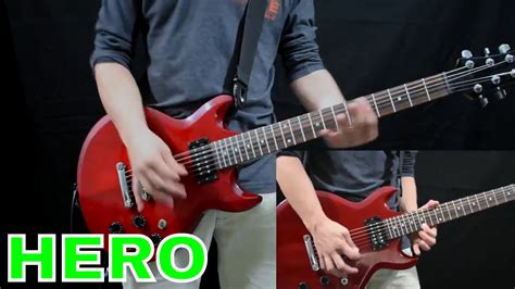 Hero - Skillet [Guitar Cover] - YouTube