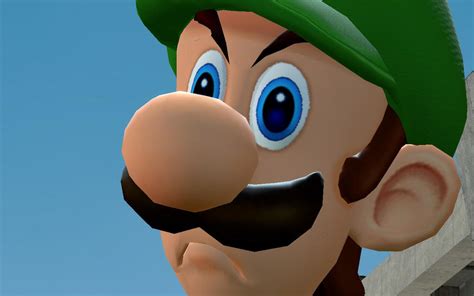 Luigi Death Stare by starman7890 on DeviantArt