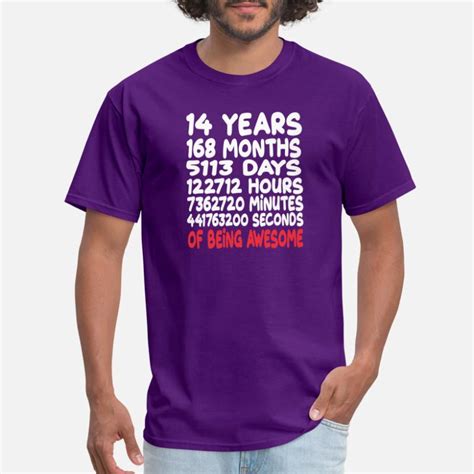 14th Birthday T-Shirts | Unique Designs | Spreadshirt