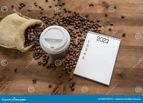 Take-away coffee cup stock photo. Image of breakfast - 260736976