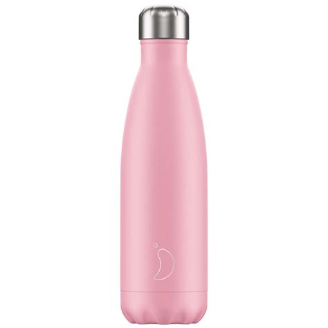 Chilly’s Pastel Pink Water Bottle – 500ml | Barkers Wexford