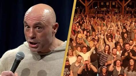 Joe Rogan admits he's the highest he's even been on stage as he opens ...