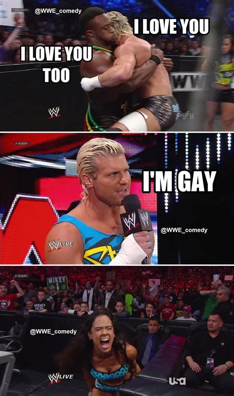 Pin by Emma Hampton on funny | Wwe funny, Funny wrestling, Wrestling memes