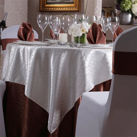 Cheap 100% Polyester Wedding Restaurant Supply Tablecloths - Buy Modern ...