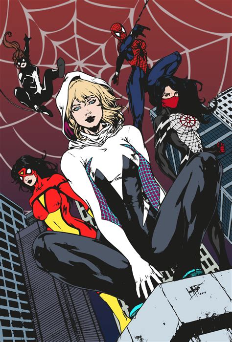 Spider-Women by edCOM02 on DeviantArt