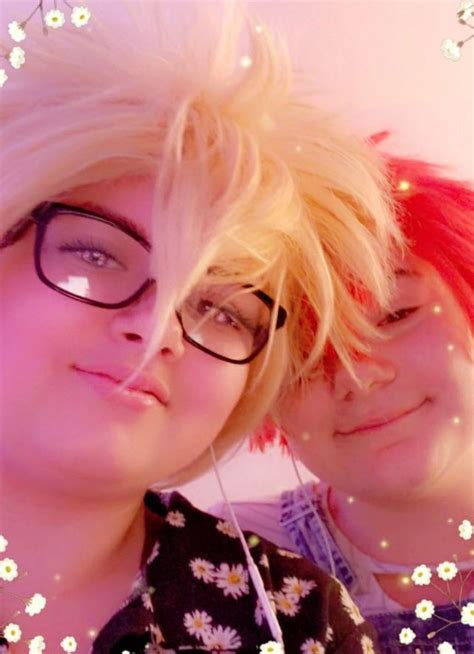 [self] also with my boyfriend in this photo : cosplay