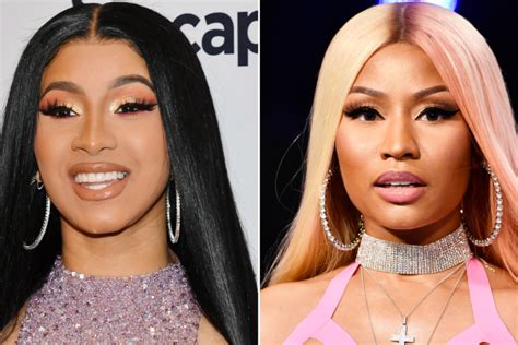 Cardi B Denies Copying Nicki Minaj For Her New Music Video Concept