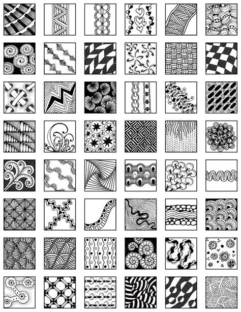 zentangle patterns | ART EDUCATION Stuff! | Pinterest | Zentangle Patterns, Zentangle and Ray Bans