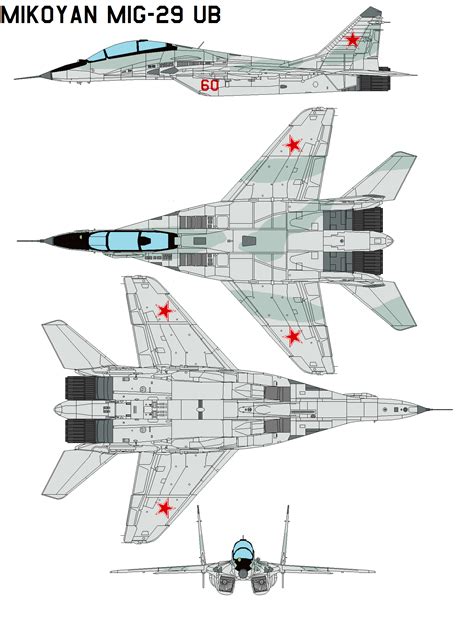 Mikoyan MiG-29 ub by bagera3005 on DeviantArt