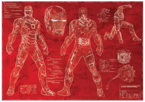 Iron Man Arm Blueprints