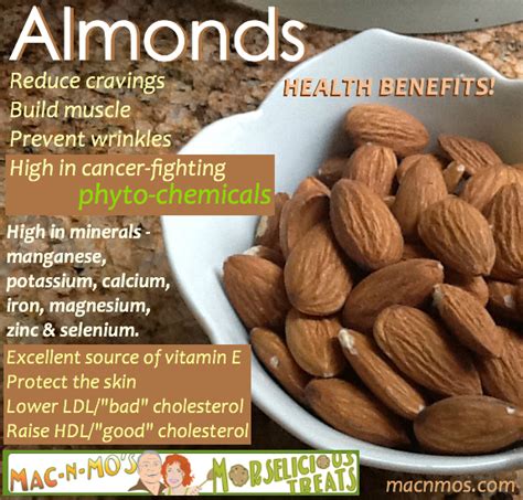 Almonds – Health Benefits – Mac-N-Mo's