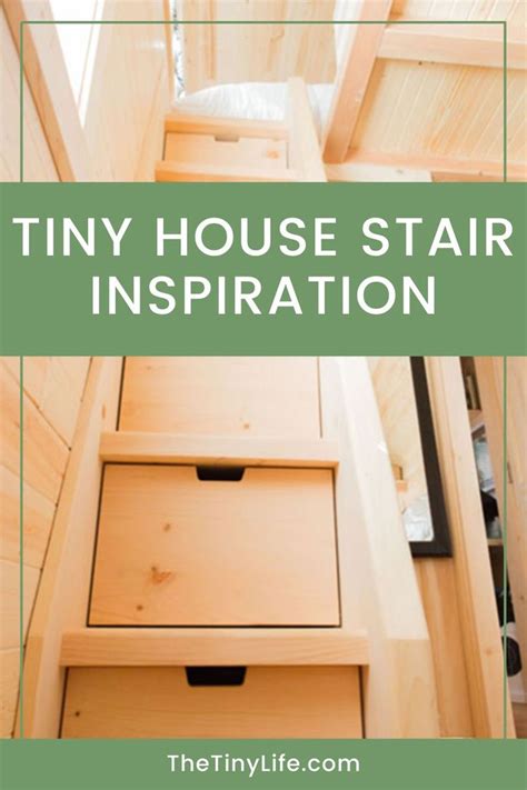 Tiny House Stairs: How To Build Them And Clever Design Ideas With Photos | The Tiny Life in 2021 ...