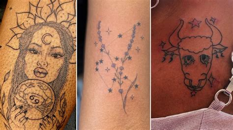Creative Astrology Tattoo Ideas for Every Zodiac Sign — See Photos - Pedfire
