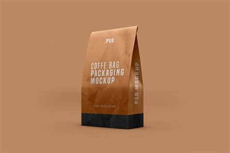Coffee Bag Packaging Mockup Graphic by xvector · Creative Fabrica