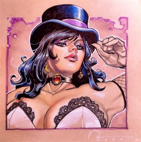 @hardin_art • #Zatanna is one of #DCComics most powerful #magic users. Lucky enough to do a ...