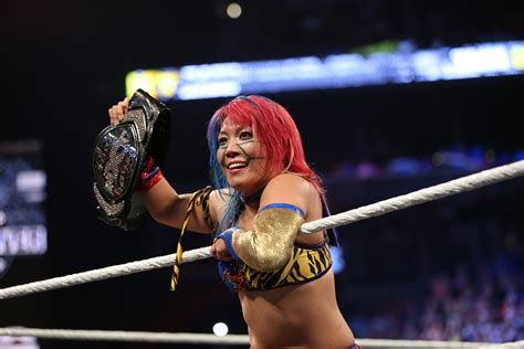 Image - Asuka with NXT Womens Champion.jpg | OfficialWWE Wiki | FANDOM ...