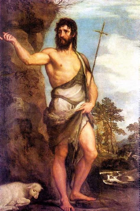 St. John the Baptist, Titian, 1542. | A r t / / Renaissance | Иоанн ...