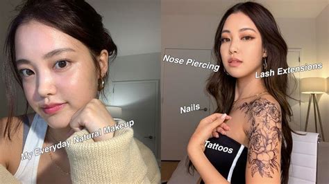 Natural Korean Makeup to IG Baddie/Asian Baby Girl (ABG) Transformation (still in shock ...