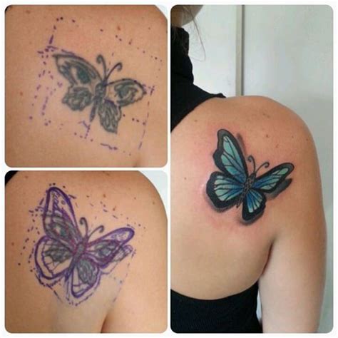 Covering A Butterfly Tattoo | butterflydrawingforkids