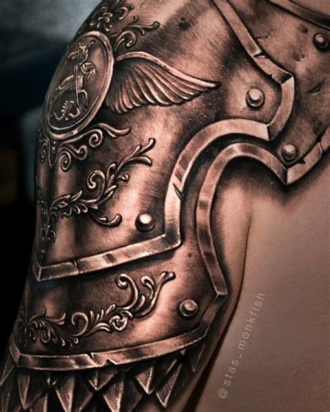101 Incredible Armor Tattoo Designs You Need to See! | Outsons | Men's Fashion Tips And Style ...