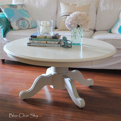 The Beauty Of A White Pedestal Coffee Table - Coffee Table Decor