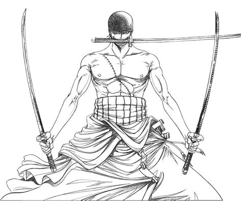 Zoro Drawing at PaintingValley.com | Explore collection of Zoro Drawing