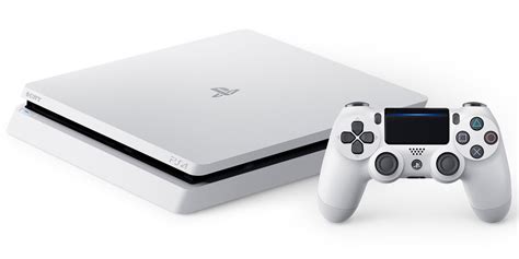 Here's our first look at the brand new Glacier White PlayStation 4 Slim Console