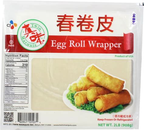 Twin Marquis Egg Roll Wrapper - Shop Twin Marquis Egg Roll Wrapper ...