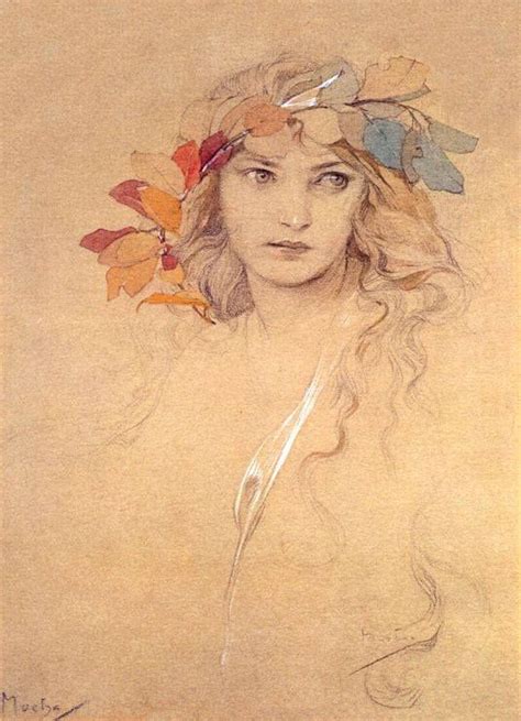 Embedded | Mucha art, Drawings, Sketches