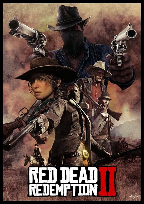 Red Dead Redemption 2 - Fanart poster : r/reddeadredemption2