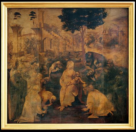 Leonardo da Vinci's Adoration of Magi returns to Uffizi March 28, 2017