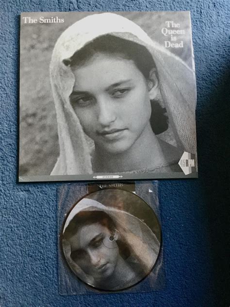 The Queen is Dead! 12inch single and 7inch picture disk release : r/vinyl