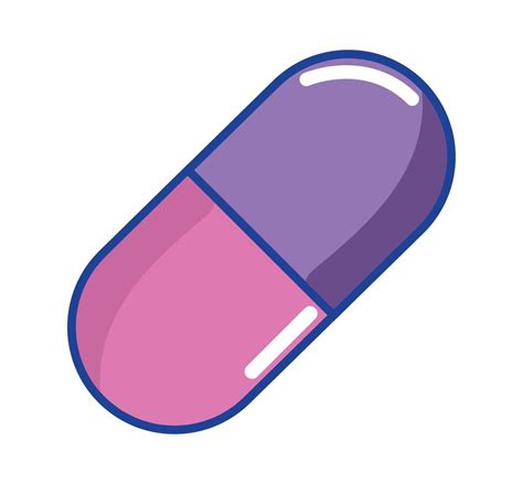 capsule medicine icon 13828788 Vector Art at Vecteezy