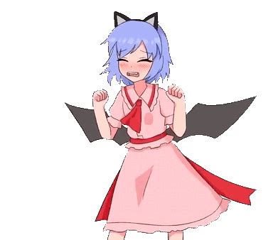 Remilia Sad Cat Dance Sticker - Remilia Sad Cat Dance Loop - Откривајте и споделувајте GIF-датотеки