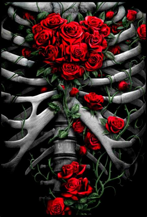 Pin by Hellbetty T♡ on Skulls & Roses | Beautiful dark art, Skull ...