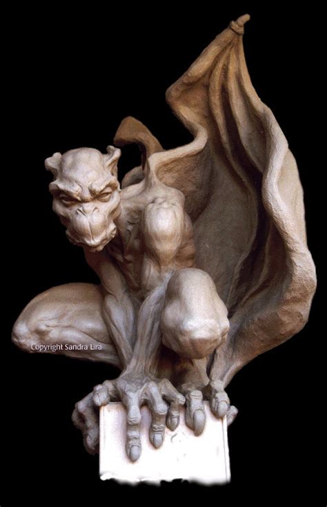 Sentinel Gothic Gargoyle Statue Large Scary Guardian - Etsy