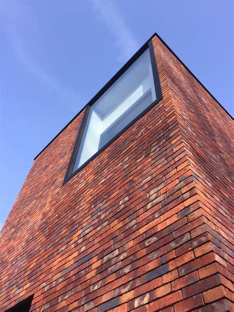 Brick Tiles, Brick Facade, External Wall Cladding, Modern Barn House ...