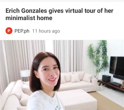 Erich Gonzales give a house tour of her minimalist style | Good Info Net