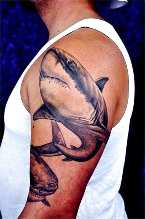 Creative Shark Tattoo Design Best Tattoo , designs and ideas for men ...